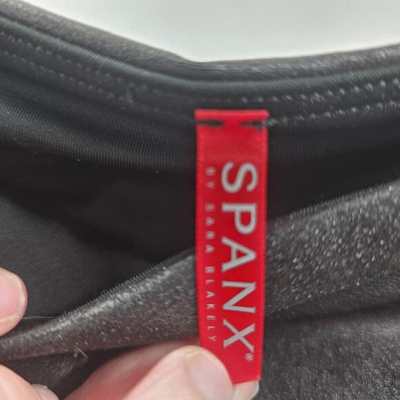 Spanx Leggings Womens Large Gray Faux Leather High Rise Pants - Picture 5 of 7